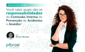 Quais as responsabilidades da Comissão Interna de Prevenção de Acidentes para o combate ao assédio moral e sexual? Por Marcos Marzano | PLBrasil Health&Safety