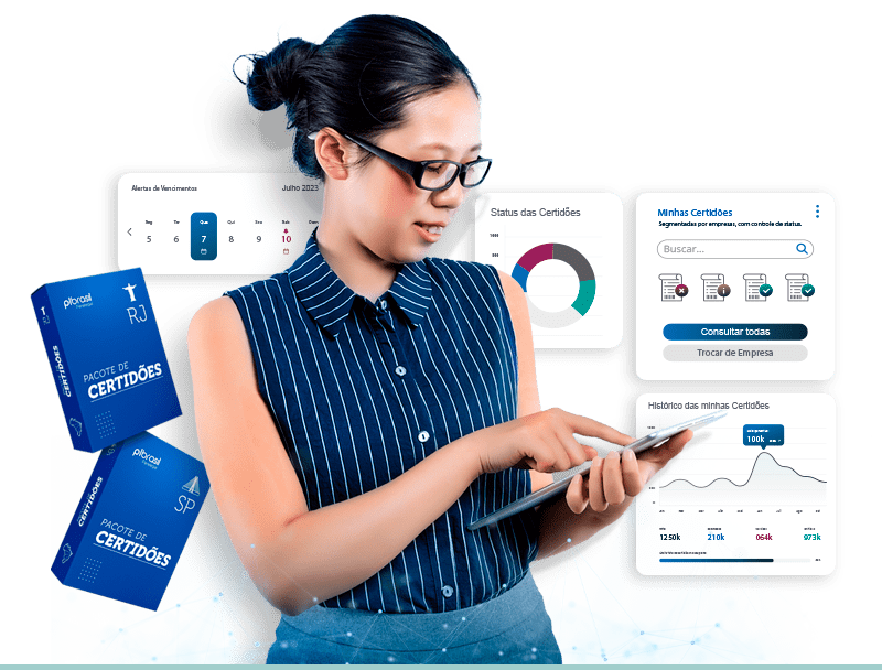 Controle e gerencie as Certidões da sua empresa com descontos de 10% a 15% nos contratos anuais e bienais!