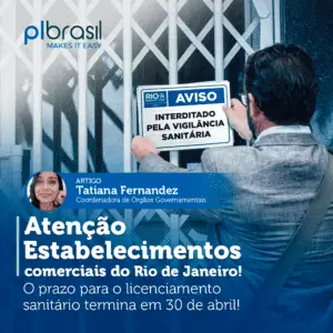 Licenciamento sanitário RJ