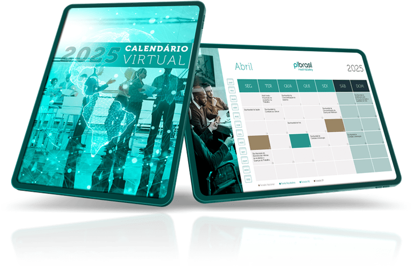 Calendário Virtual 2025 | PLBrasil Health&Safety